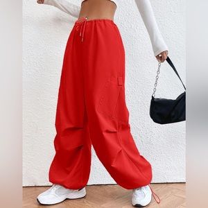 COPY - Red parachute pants